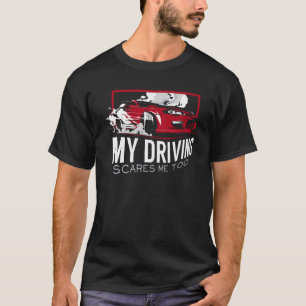 Camiseta Minha Condução Me Assusta Pela Primeira Vez Novos