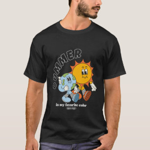 Camiseta Minha cor favorita