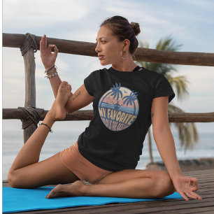 Camiseta Minha cor favorita é o oceano
