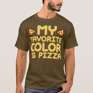 Camiseta Minha Cor Favorita É Pizza 2