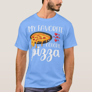 Camiseta Minha Cor Favorita É Pizza Pizza Lovers 10592439