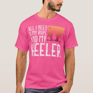 Camiseta Minha Corda E Minha Equipe Engraçada De Heeler Rop