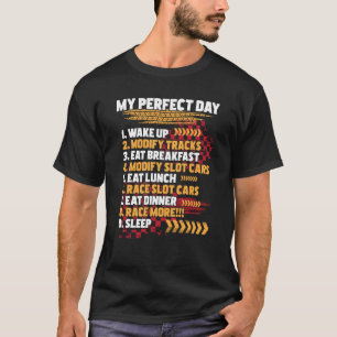 Camiseta Minha Corrida de Arrastões De Carro Perfeito No Di