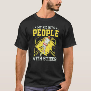 Camiseta Minha Criança Atinge As Pessoas Com O Sticks Lacro