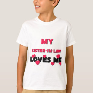 Camiseta Minha cunhada ama-me