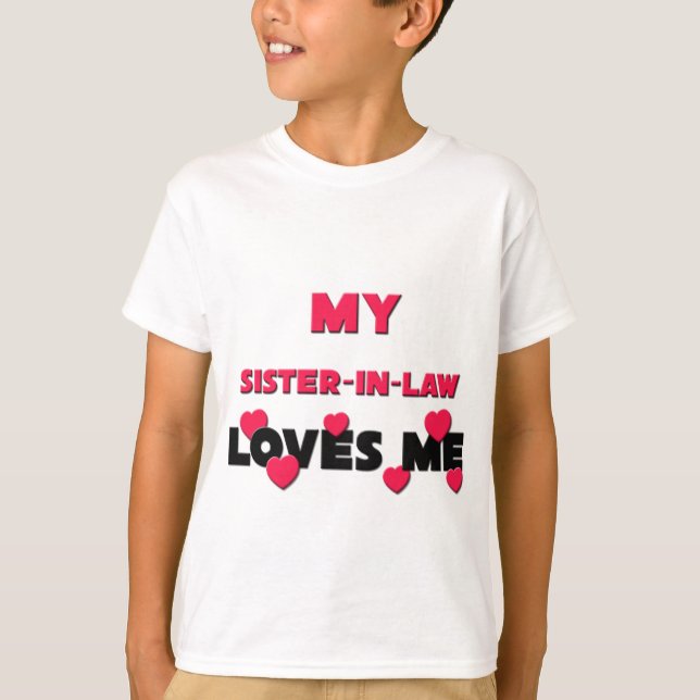 Camiseta Minha cunhada ama-me (Frente)