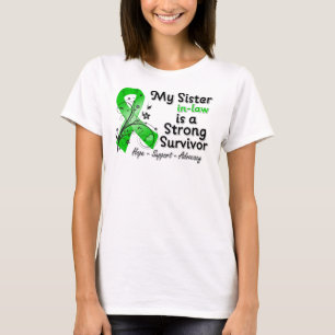 Camiseta Minha cunhada é uma fita forte do verde do