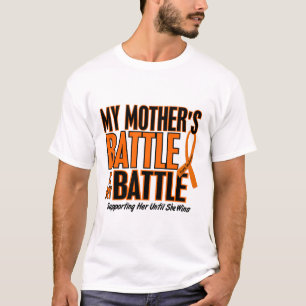 Camiseta Minha da batalha leucemia da mãe demasiado