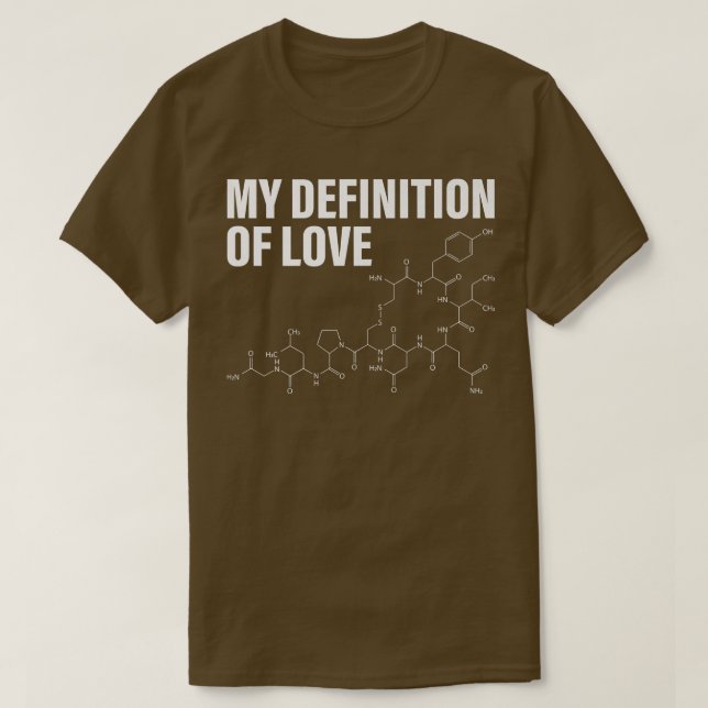 Camiseta Minha Definição De Rua De Química Da Molécula De C (Frente do Design)
