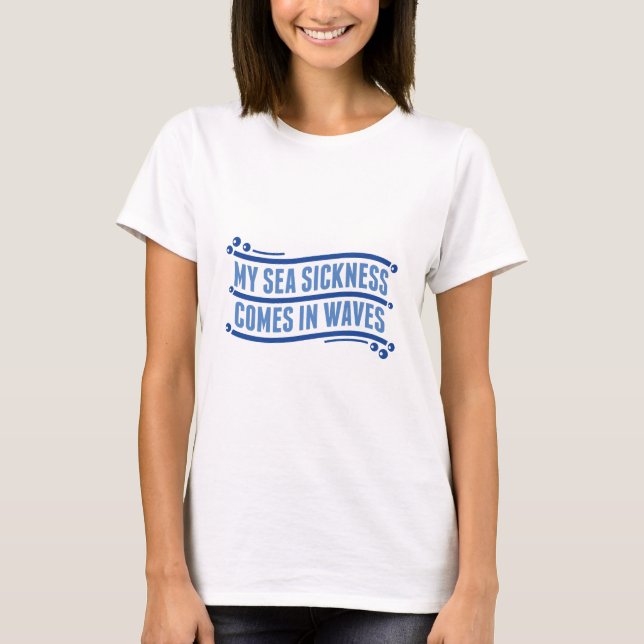 Camiseta Minha Doença do Mar (Frente)