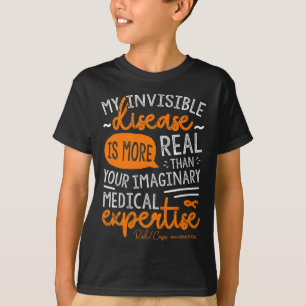 Camiseta Minha Doença Invisível É Real