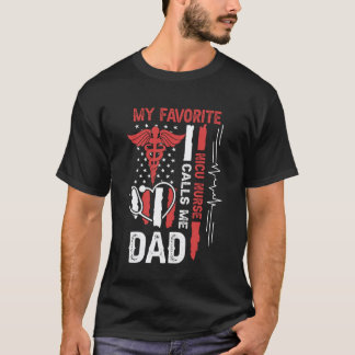 Camiseta Minha Enfermeira Favorita da UTI Neonatal Me Chama