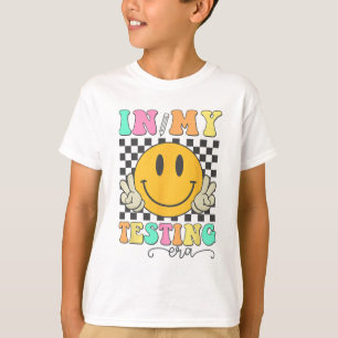 Camiseta Minha Era De Teste Agita O Degrau Do Sorriso Do Di