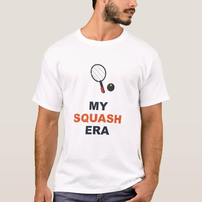 Camiseta Minha Era do Squash (Frente)