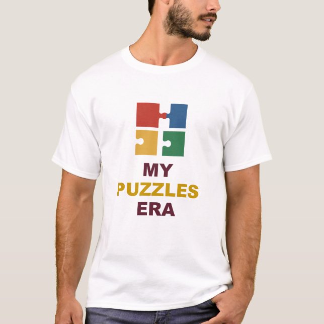 Camiseta Minha Era dos Puzzles (Frente)