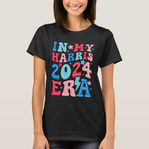 Camiseta Minha Era Harris Groovy Kamala Nós Eleição 2024