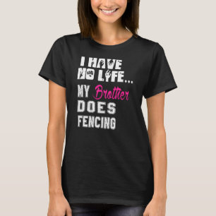 Camiseta Minha Esgrima Irmão
