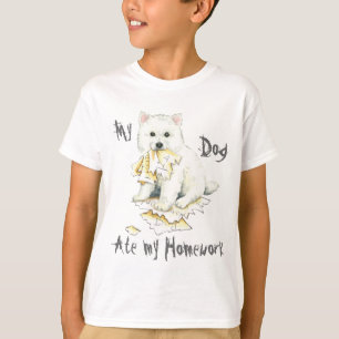 Camiseta Minha Eskie Comeu Minha Casa