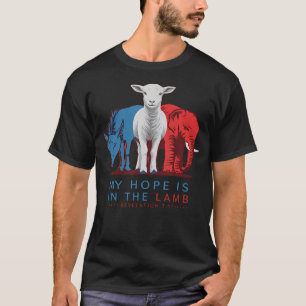 Camiseta Minha Esperança Está No Carneiro Jesus Político Cr