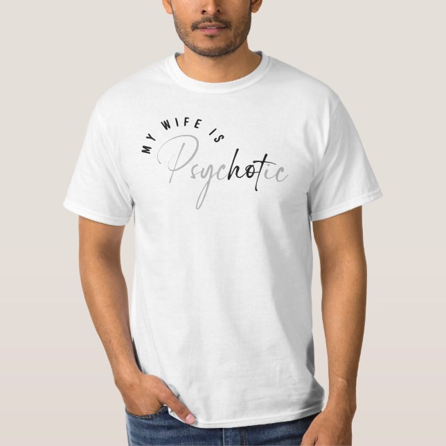 Camiseta Minha Esposa (Frente)