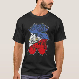 Camiseta Minha esposa é filipina República das Filipinas Ro