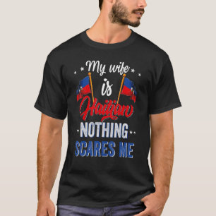 Camiseta Minha Esposa É Haitiana, Patrimônio Haitiano, Raiz