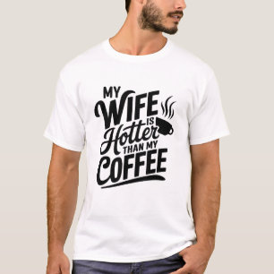 Camiseta Minha Esposa É Mais Quente Que Meu Marido Engraçad
