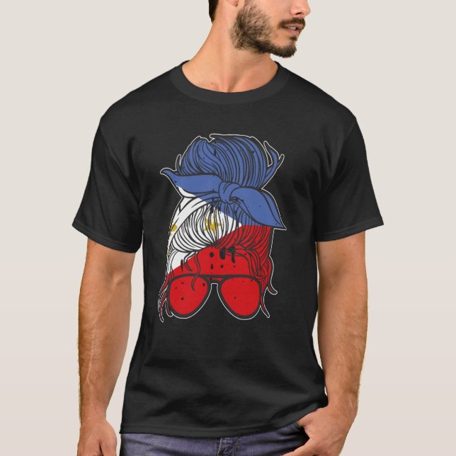 Camiseta Minha Esposa É República Filipina Das Filipinas Ro (Frente)