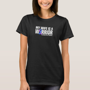 Camiseta Minha Esposa É Um Guerreiro Artrite Reumatoide Awa