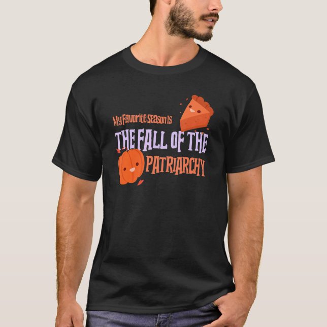 Camiseta Minha Estação Favorita é a Queda do Patriarcado F (Frente)