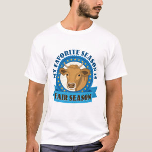 Camiseta Minha Estação Favorita é Fair Season Stock Show