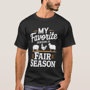 Camiseta Minha Estação Favorita é Feira Estadual do Condado