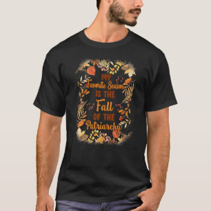 Camiseta Minha Estação Favorita É Outono Do Femin Patriarca