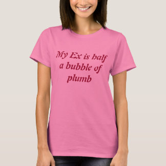 Camiseta Minha ex. t-shirt de texto.