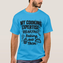 Camiseta Minha experiência com Cozinhar
