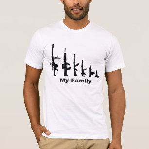 Camiseta Minha família (armas do amor de I)