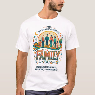 Camiseta Minha Família Minha Maior Aventura