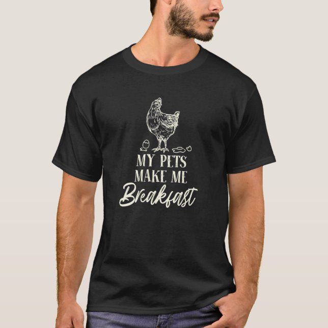 Camiseta Minha Fazenda de Frango de Quebra-nozes (Frente)