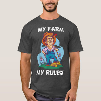 Camiseta Minha Fazenda Meu Regimento Farmer de Paródia