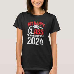 Camiseta Minha Feliz Aula Está Lá Fora 2024, Graduação Seni