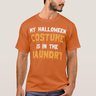 Camiseta Minha Figurinha De Halloween É A Lavanderia I Hall