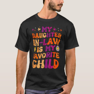 Camiseta Minha Filha De Direito É Meu Filho Favorito De Dir