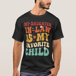 Camiseta Minha Filha De Direito É Meu Presente Favorito Eng