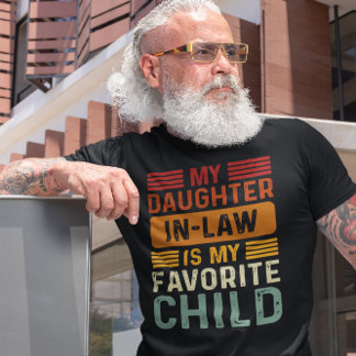 Camiseta Minha Filha De Direito É Meu Retro De Criança Favo