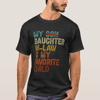 Camiseta Minha Filha De Direito É Minha Criança Favorita En