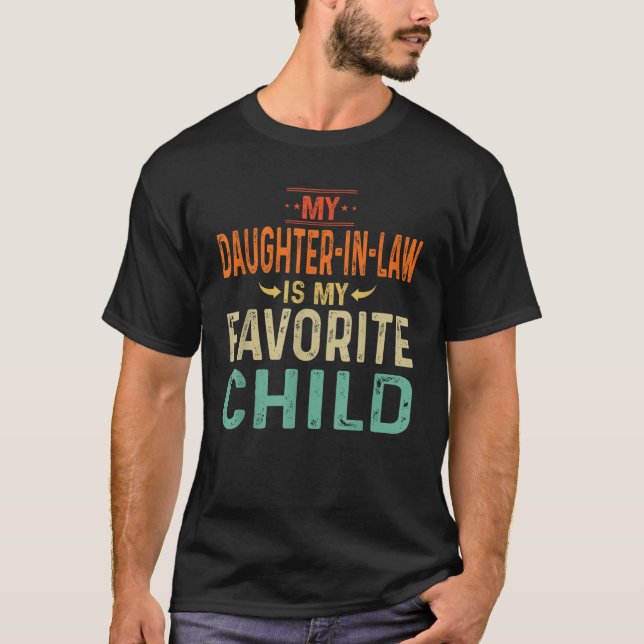 Camiseta Minha Filha de Direito É Minha Criança Favorita En (Frente)