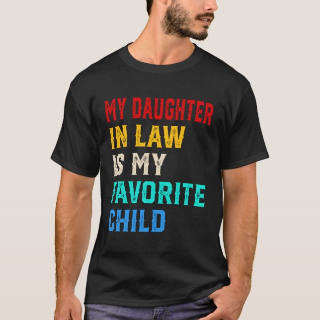 Camiseta Minha Filha De Direito É Minha Família De Filha Fa (Frente)