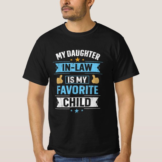 Camiseta Minha Filha De Direito É Minha Filha Favorita (Frente)