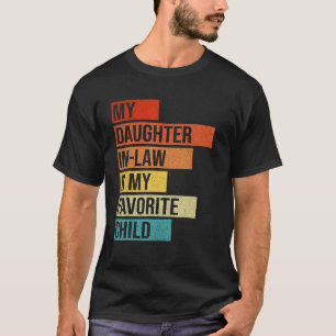 Camiseta Minha filha é minha filha favorita do pai