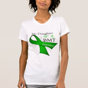 Camiseta Minha filha é sobrevivente da transplantação da